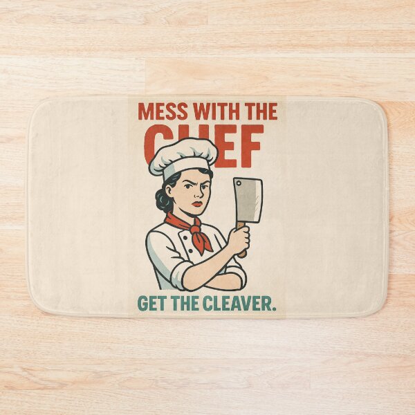 Item preview, ✨Mess with the chef — get the cleaver. designed and sold by WheelieGdArt.