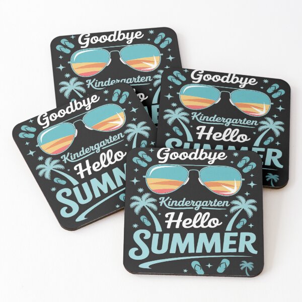 Item preview, Goodbye Kindergarten Hello Summer Graduation Teacher Student designed and sold by Rackaam.
