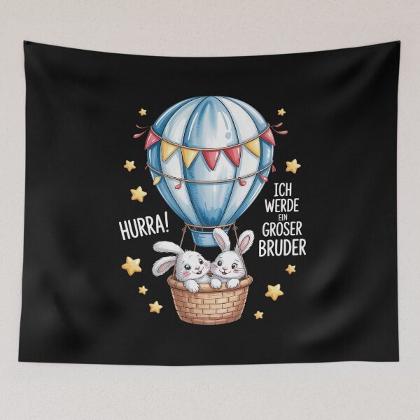 Item preview, Ich Werde EIN großer Bruder Rabbit Pregnancy Proclamation designed and sold by LinlinsDemons.