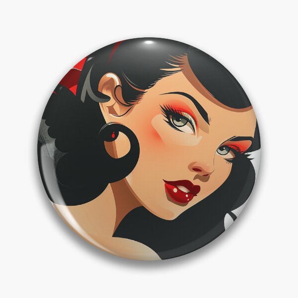 Item preview, Rockabilly Gal 2 designed and sold by Palm Sprinkles.