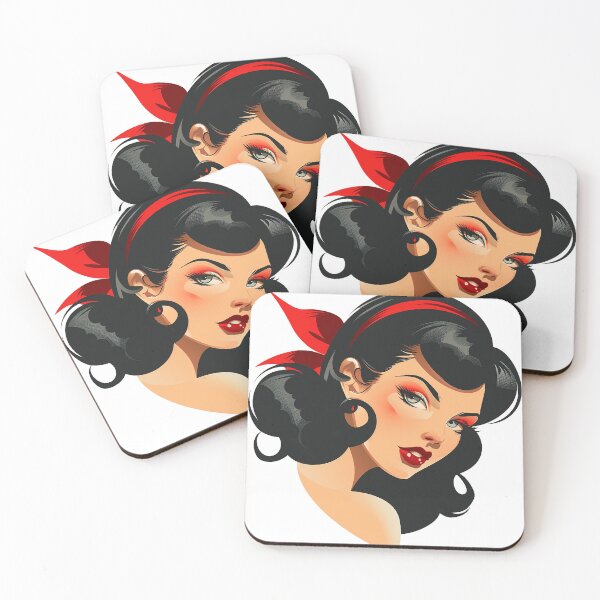 Item preview, Rockabilly Gal 2 designed and sold by Palm Sprinkles.