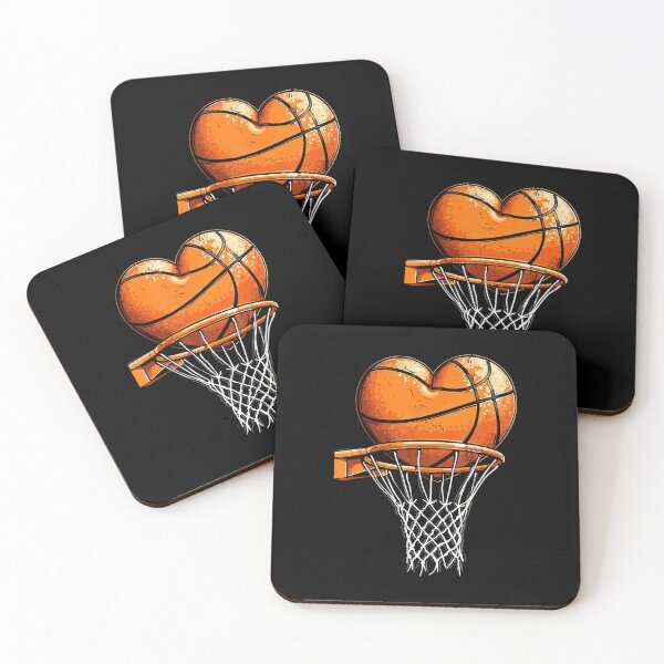 Item preview, Basketball Heart Valentines Day Sports Boys Youth designed and sold by LeanneSandra.