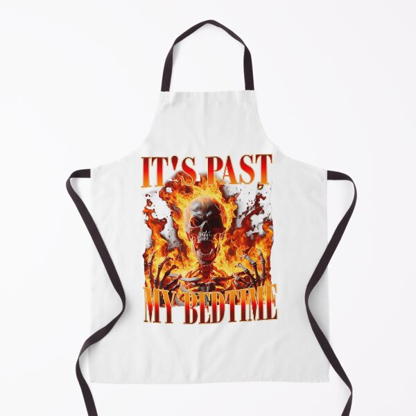 Item preview, Flaming Skeleton It’s Past My Bedtime Funny designed and sold by Han1986.