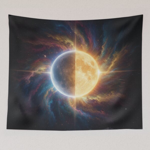 Item preview, The Moon Meets Sun designed and sold by Karen Persephone .