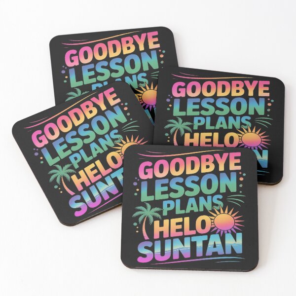 Item preview, Goodbye Lesson Plans Hello Suntan Teacher School Summer designed and sold by Rackaam.