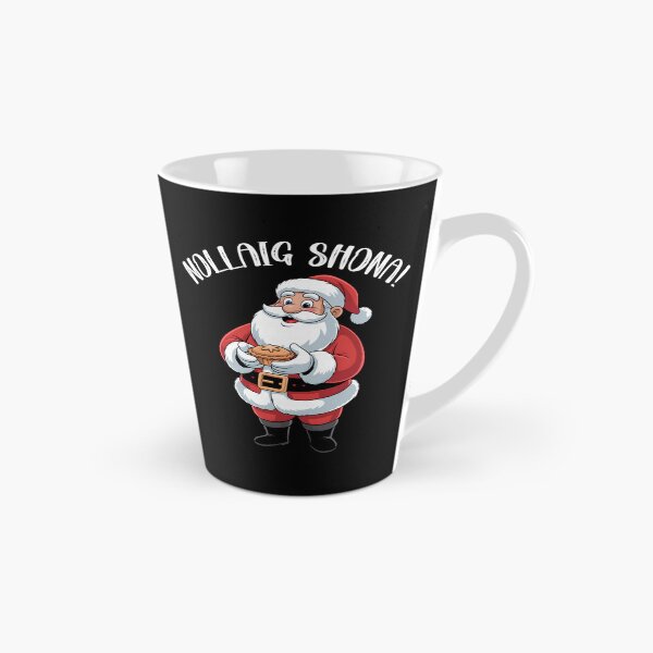 Item preview, Retro Irish Santa Merry Christmas Gaelic Holiday designed and sold by khdmalakarak.