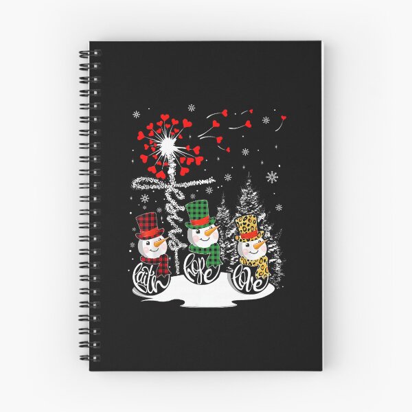 Item preview, Faith Hope Love Snowman Leopard Winter Christmas designed and sold by khdmalakarak.