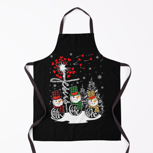 Item preview, Faith Hope Love Snowman Leopard Winter Christmas designed and sold by khdmalakarak.