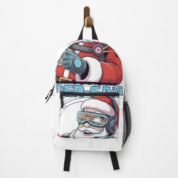 Item preview, Cyber Santa – Futuristic Christmas Illustration designed and sold by SoulenCify.