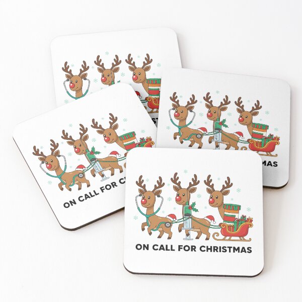 Item preview, Funny Medical Reindeer Christmas T-Shirt - Stethoscope Syringe Pill Bottle Nurse Doctor Gift Tee designed and sold by ZyxDes.