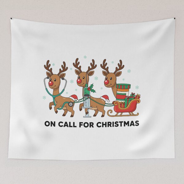 Item preview, Funny Medical Reindeer Christmas T-Shirt - Stethoscope Syringe Pill Bottle Nurse Doctor Gift Tee designed and sold by ZyxDes.