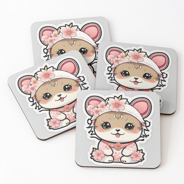 Item preview, Sweet Springtime Cub in Cherry Blossom Garb designed and sold by CASASIS_MERCH.