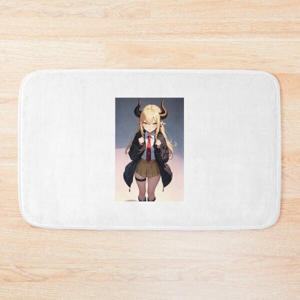 Item preview, La+ Darknesss Hololive VTuber Art | Demon Horns School Uniform Aesthetic designed and sold by iloveanimechibi.