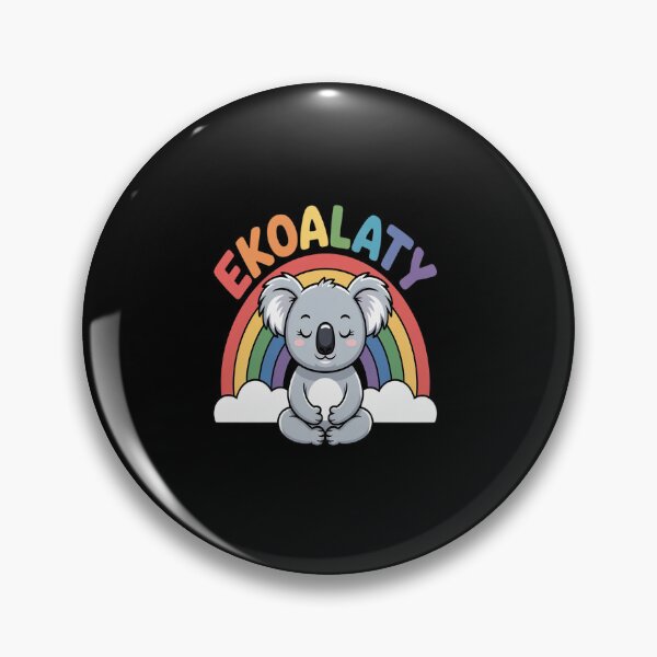 Item preview, LGBTQ Gay Pride Rainbow Flag Australia Animal Koala designed and sold by repconomArt.