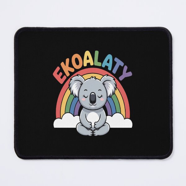 Item preview, LGBTQ Gay Pride Rainbow Flag Australia Animal Koala designed and sold by repconomArt.