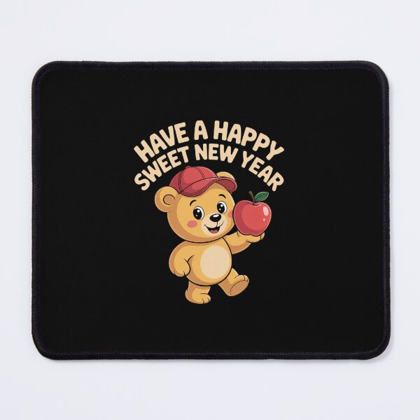 Item preview, Rosh Hashanah Happy Sweet New Year Honey Bear Jewish Holiday designed and sold by IhanVaanMaArt.