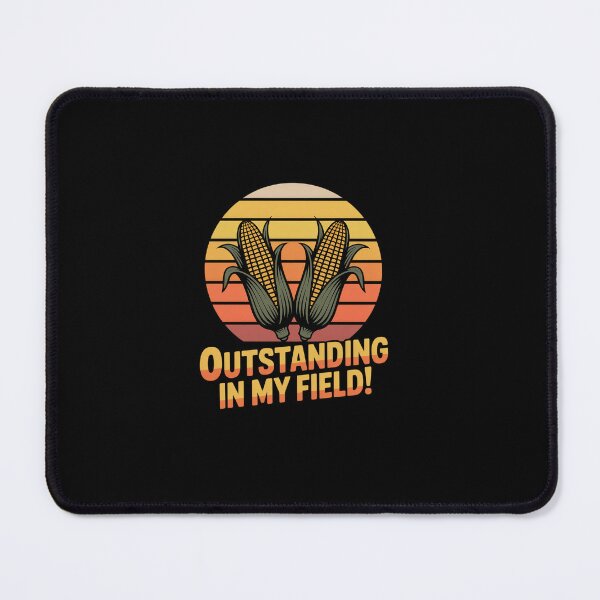 Item preview, Corn Pun Outstanding in Field Funny Farmer designed and sold by namibambam.