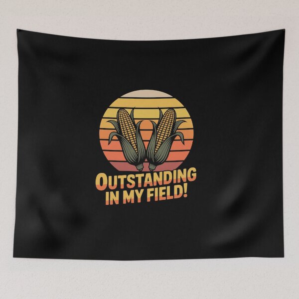 Item preview, Corn Pun Outstanding in Field Funny Farmer  designed and sold by namibambam.