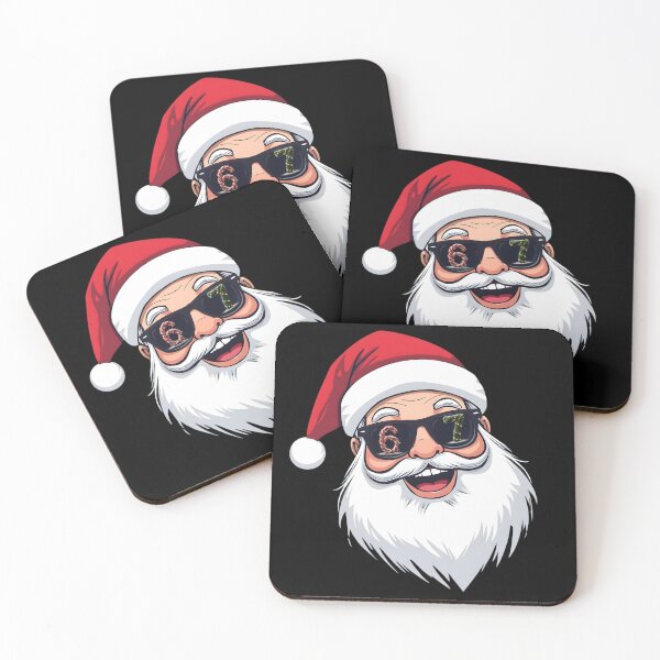 Item preview, SANTA 6 7 Christmas vibe funny Santa Claus Xmas Holidays Brain Rot forced family time scrolling smartphone designed and sold by Jt41.
