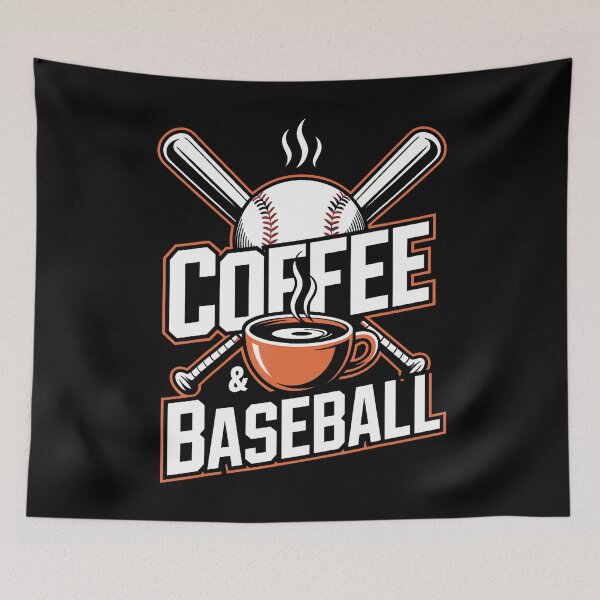 Item preview, Coffee And Baseball Funny designed and sold by TaraAnnie.