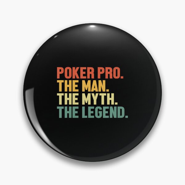 Item preview, Poker Pro Man Myth Legend Texas Holdem Poker Hands Poker designed and sold by LeanneSandra.