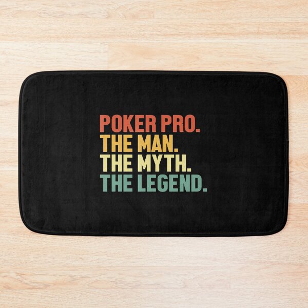 Item preview, Poker Pro Man Myth Legend Texas Holdem Poker Hands Poker designed and sold by LeanneSandra.