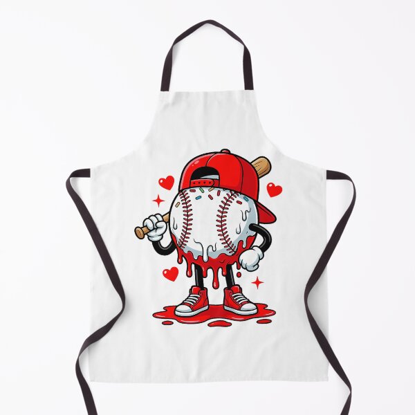 Item preview, Baseball Drip Icecream Character Funny Melting Scene designed and sold by ImeldaSparks.
