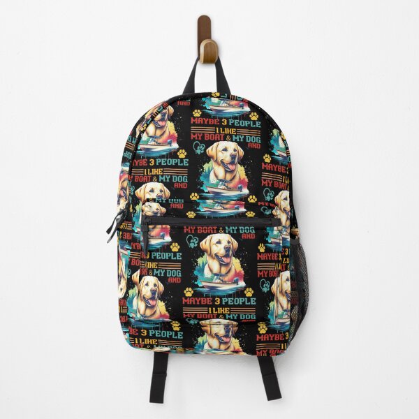 Item preview, Funny Retro Sailor Dad I Like My Boat Dog And Maybe 3 People designed and sold by LynneMarisa.