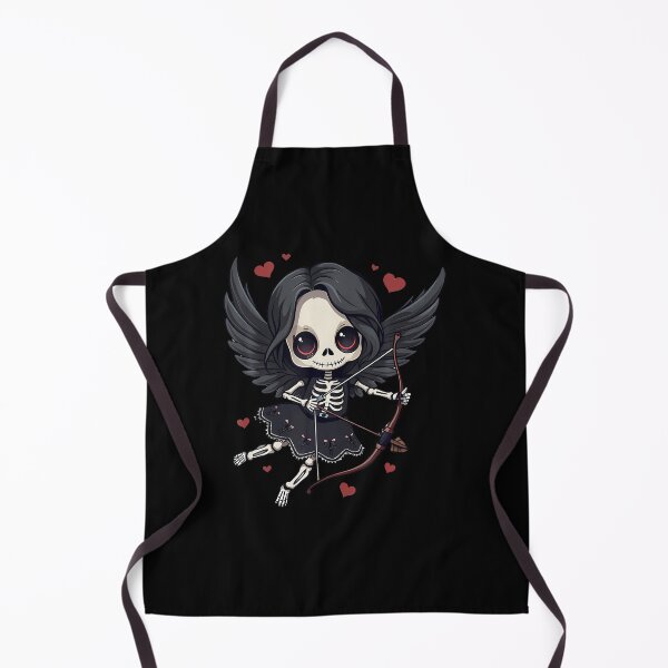 Item preview, Gothic Anime Skeleton Cupid Dark Valentine Kawaii designed and sold by LeanneSandra.
