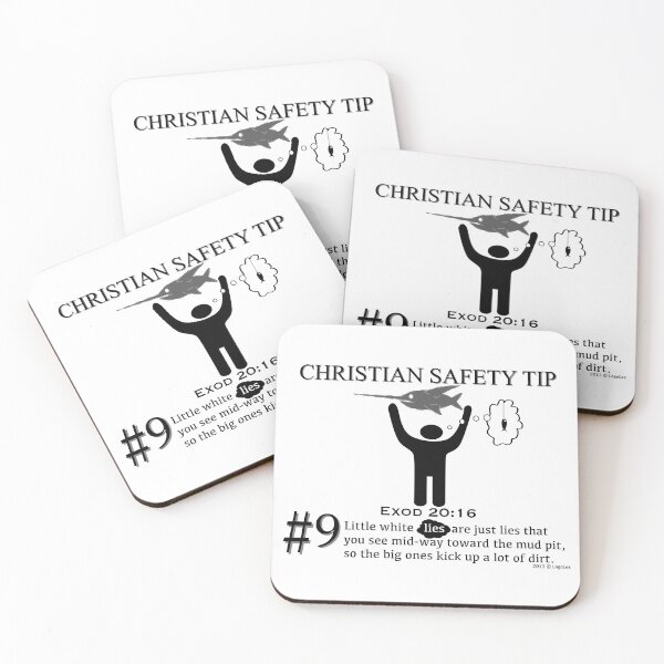 Item preview, Christian Safety Tip #9 : Exod 20:16 designed and sold by LoGoss-Official.