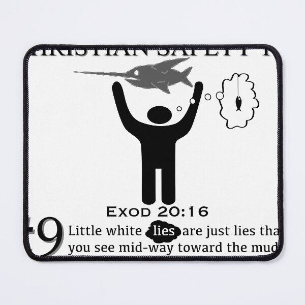 Item preview, Christian Safety Tip #9 : Exod 20:16 designed and sold by LoGoss-Official.