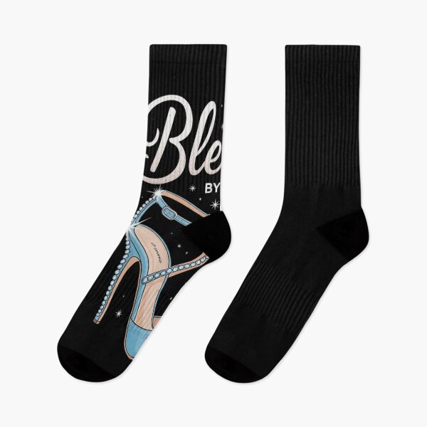 Item preview, Blessed By God For 55 Years High Heels Denim Womens Birthday designed and sold by Catharsiscath.