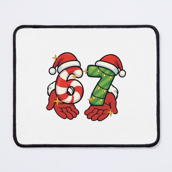 Item preview, Christmas Six Seven Six Seven Saying 67 Funny Candy designed and sold by LeoAnku.