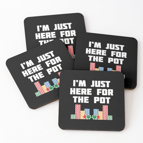Item preview, I'M Just Here For The Pot Poker Funny Card Game Poker Player Poker designed and sold by LynneMarisa.