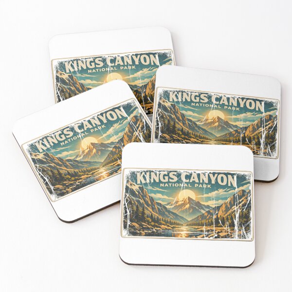 Item preview, Kings Canyon National Park Granite Trails Sunrise Ridge designed and sold by Simsimah26Parks.