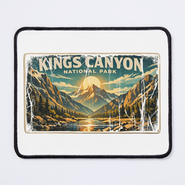 Item preview, Kings Canyon National Park Granite Trails Sunrise Ridge designed and sold by Simsimah26Parks.