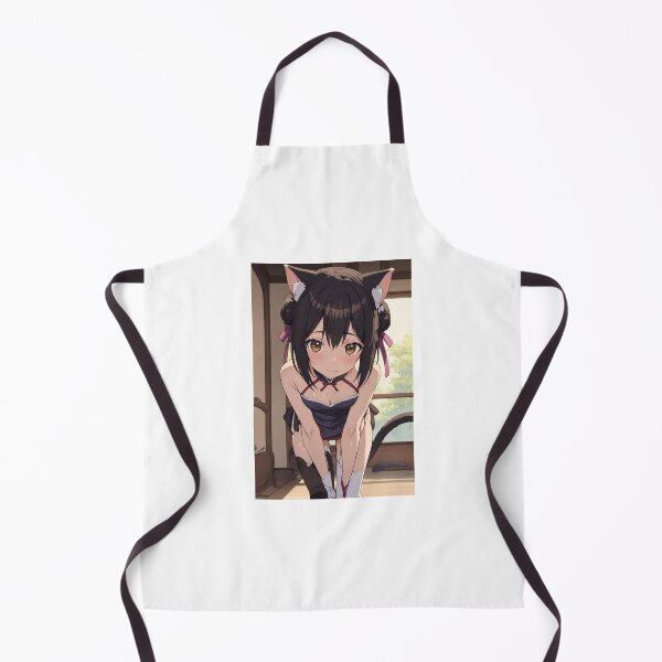 Item preview, Lin Xiao-Mei Anime Art | Cat Girl Neko Brown Hair Cute Cheongsam Aesthetic designed and sold by iloveanimechibi.