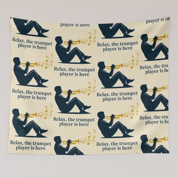 Item preview, Relax, the trumpet player is here designed and sold by Agu210.