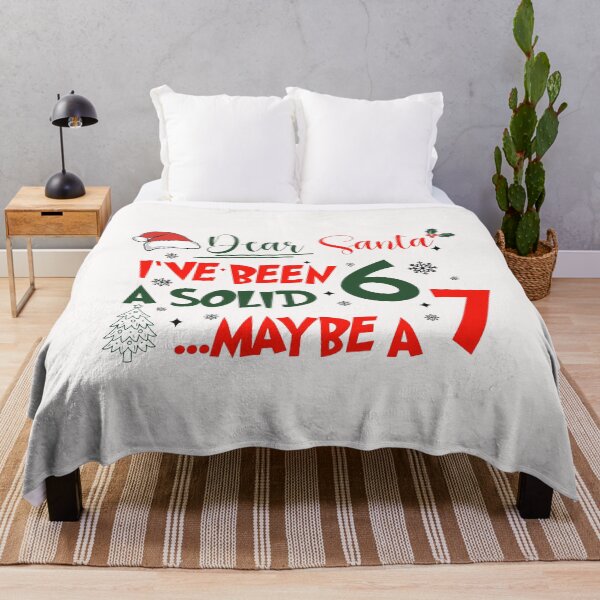 Item preview, Dear Santa I've Been A Solid 6 Maybe A 7 Christmas Meme 67 Holiday Gift 67 Meme designed and sold by LeoAnku.