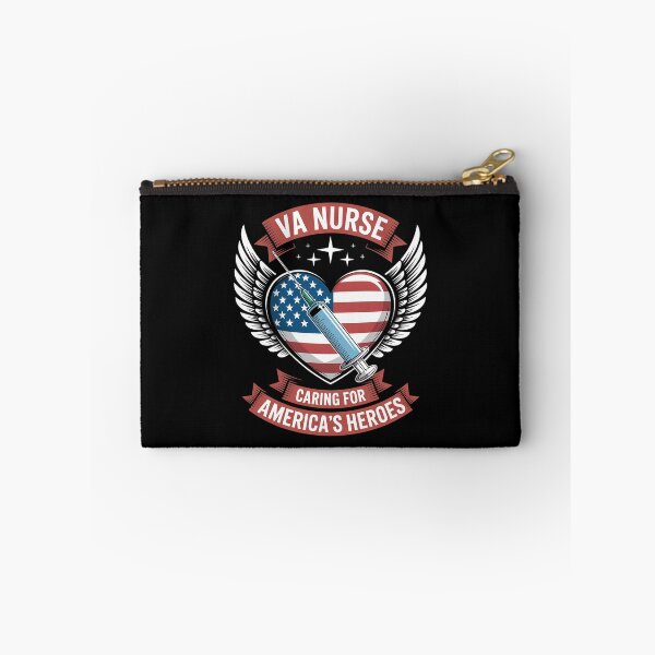 Item preview, VA Nurse Caring For America's Heroes Veterans Day designed and sold by HollyBellArtSte.