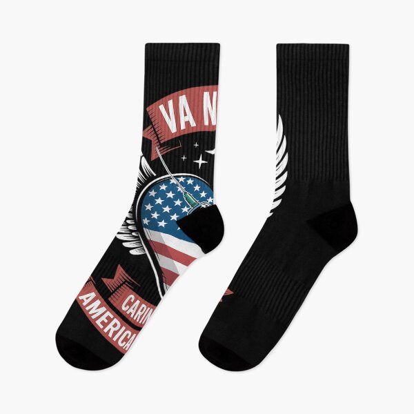 Item preview, VA Nurse Caring For America's Heroes Veterans Day designed and sold by HollyBellArtSte.
