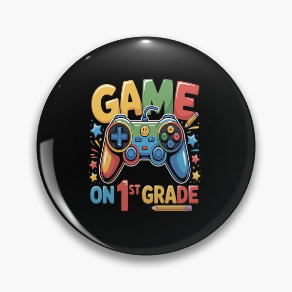 Artikelvorschau, Spielstart für Erstklässler: Gamer-Jungs und Kinder haben einen tollen Schultag! entworfen und verkauft von Catharsiscath.