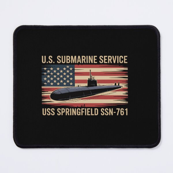 Item preview, USS Springfield SSN-761 Submarine Veterans Day Father's Day designed and sold by visionnen.