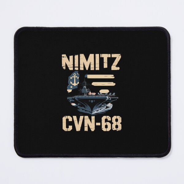 Item preview, USS Nimitz CVN-68 Aircraft Carrier Veterans Day Father's Day designed and sold by IhanVaanMaArt.