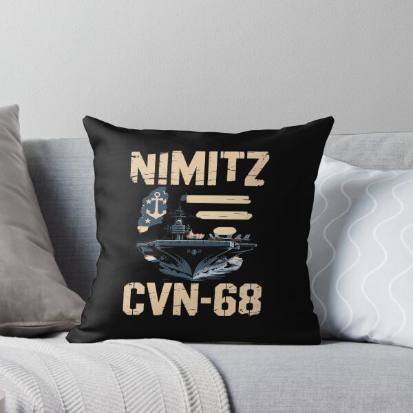 Item preview, USS Nimitz CVN-68 Aircraft Carrier Veterans Day Father's Day  designed and sold by IhanVaanMaArt.