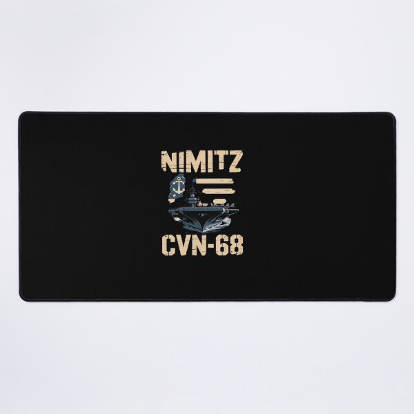 Item preview, USS Nimitz CVN-68 Aircraft Carrier Veterans Day Father's Day designed and sold by IhanVaanMaArt.