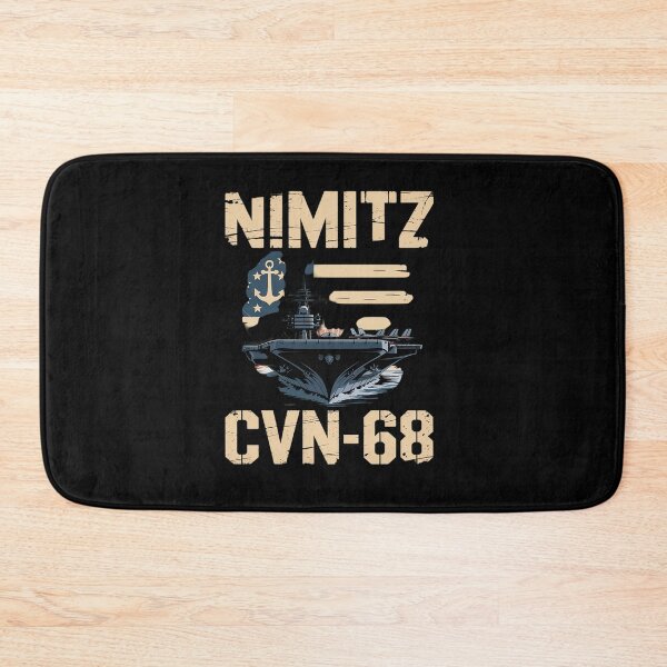 Item preview, USS Nimitz CVN-68 Aircraft Carrier Veterans Day Father's Day  designed and sold by IhanVaanMaArt.
