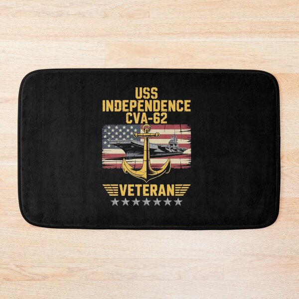 Item preview, USS Independence CV-62 Aircraft Carrier Veteran Flag designed and sold by namibambam.
