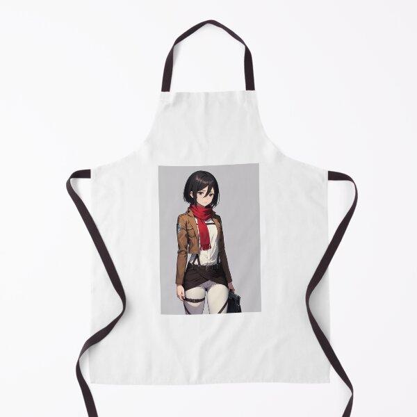 Item preview, Mikasa Ackerman Attack on Titan Anime Art | Survey Corps Red Scarf Aesthetic designed and sold by iloveanimechibi.