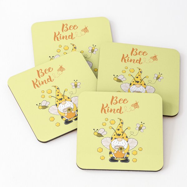 Item preview, Bee Kind Gnome – Cute Bee Gnome Kindness Quote Design designed and sold by MUKUND FASHION DESIGN.